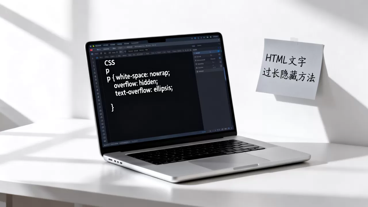 HTML文字过长怎么隐藏?css文字超出部分省略号显示 HTML文字过长怎么隐藏?css文字超出部分省略号显示