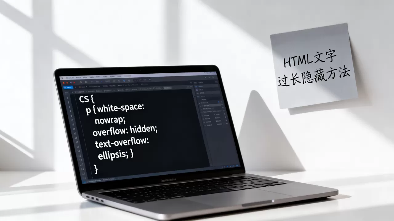 HTML文字过长怎么隐藏?css文字超出部分省略号显示 HTML文字过长怎么隐藏?css文字超出部分省略号显示