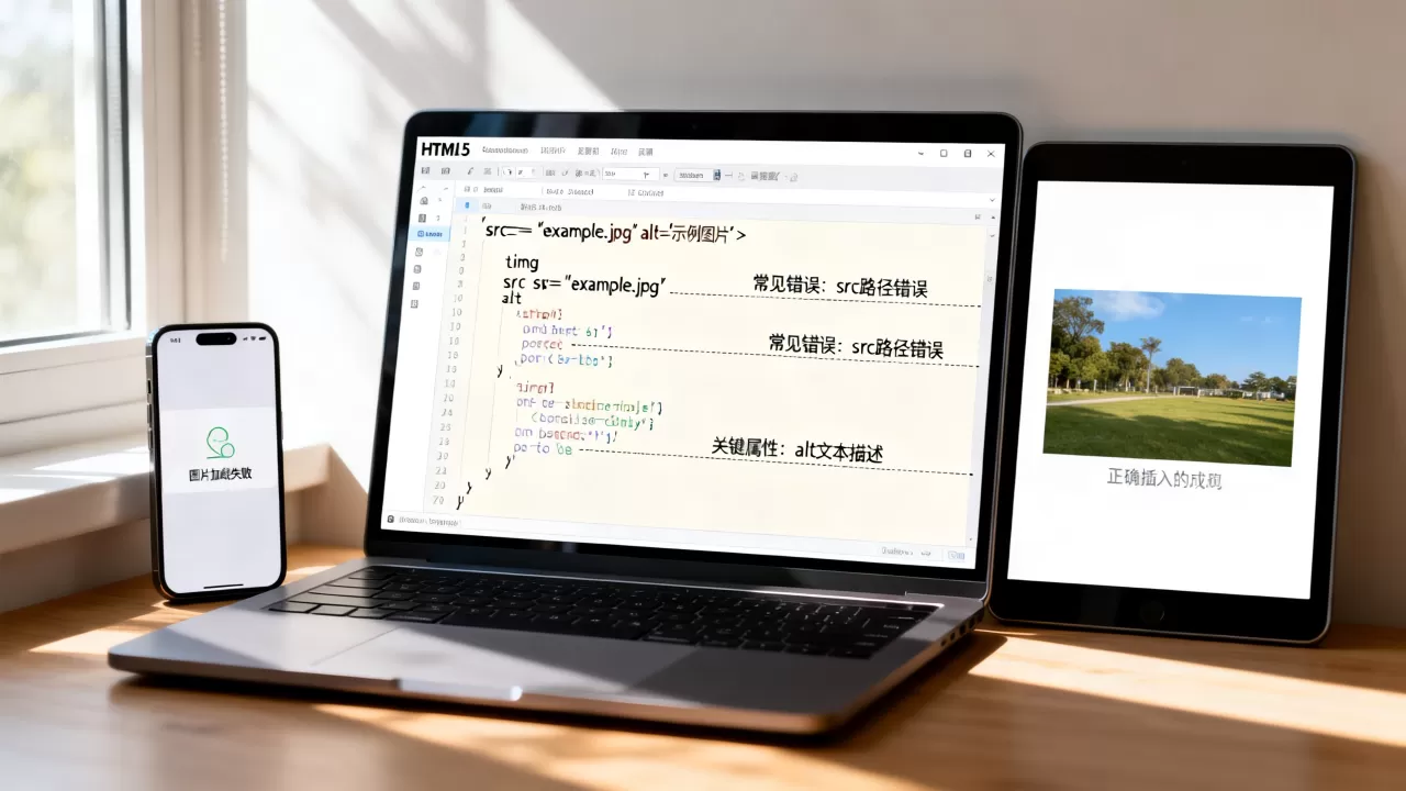 HTML5图片插入失败怎么办?html5 img标签用法 HTML5图片插入失败怎么办?html5 img标签用法