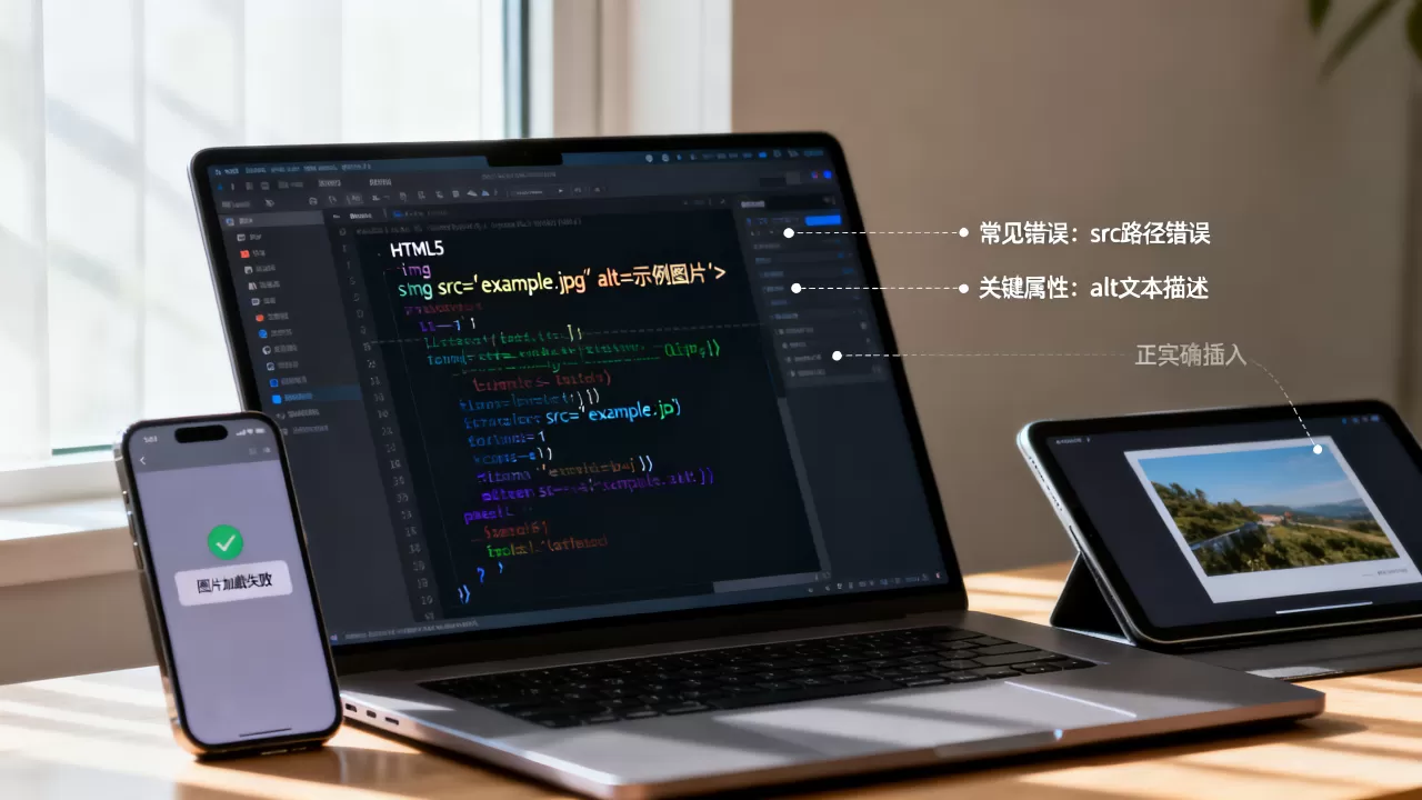 HTML5图片插入失败怎么办?html5 img标签用法 HTML5图片插入失败怎么办?html5 img标签用法