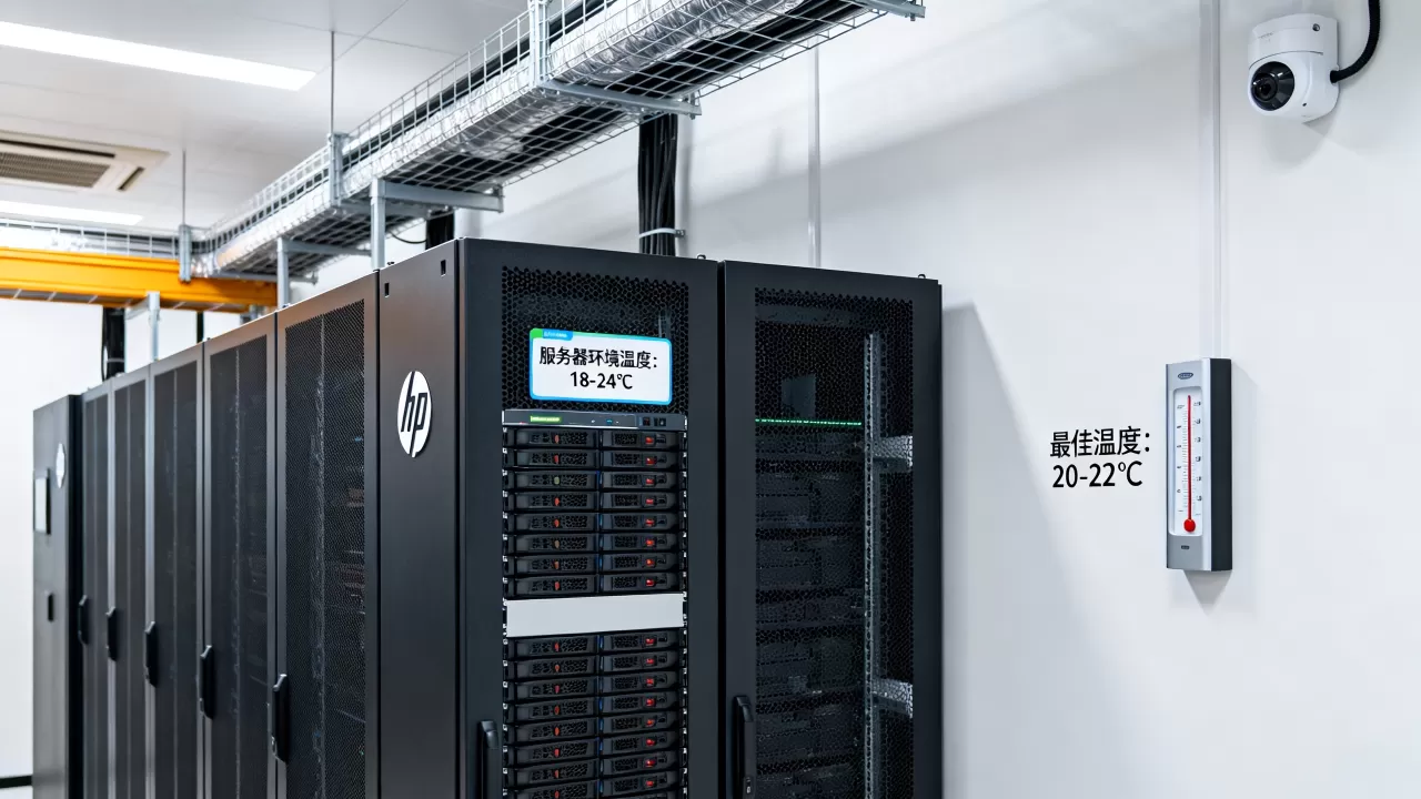 hp服务器环境温度多少正常？服务器机房最佳温度是多少