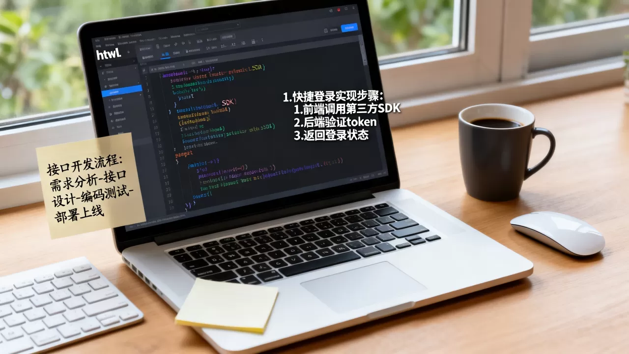 html网站如何实现快捷登录?html登录接口开发流程 html网站如何实现快捷登录?html登录接口开发流程