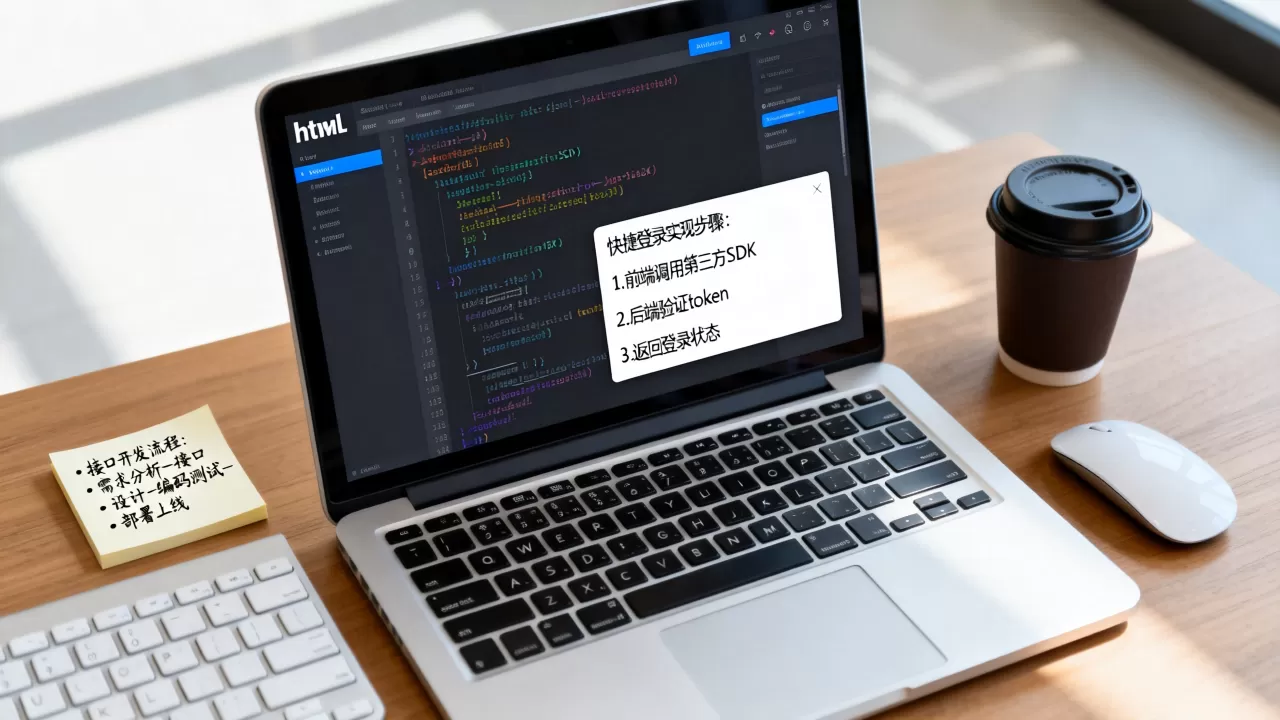 html网站如何实现快捷登录?html登录接口开发流程 html网站如何实现快捷登录?html登录接口开发流程