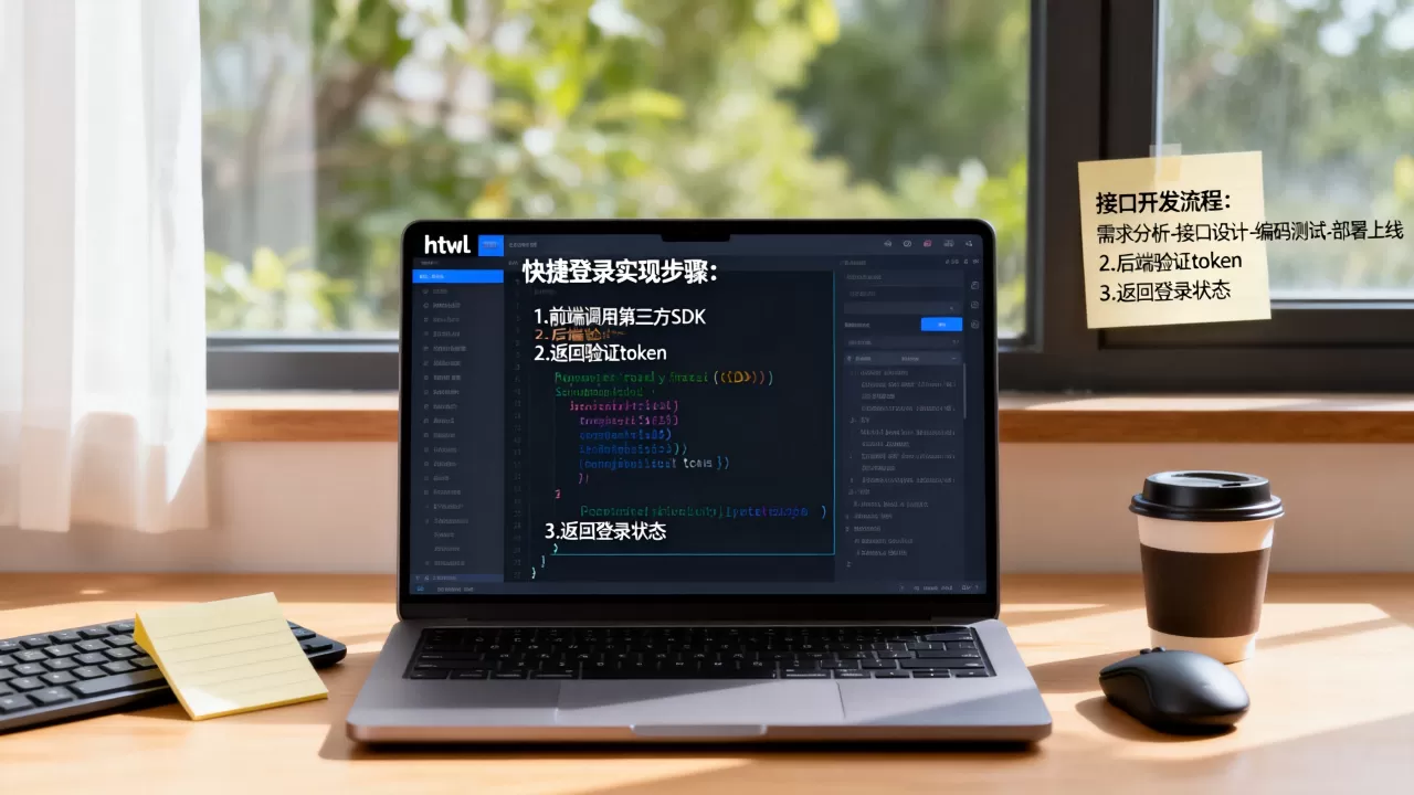 html网站如何实现快捷登录?html登录接口开发流程 html网站如何实现快捷登录?html登录接口开发流程