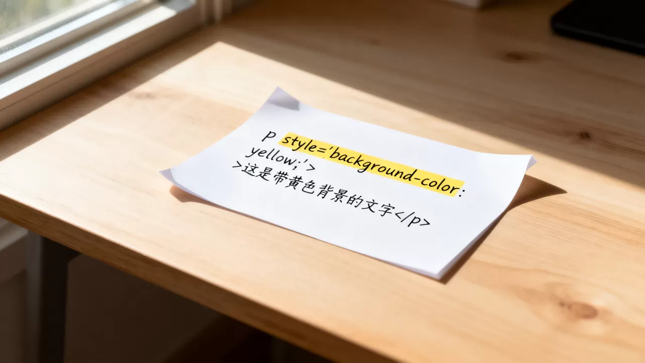 html字体怎么加背景色?html文字背景颜色代码 html字体怎么加背景色?html文字背景颜色代码