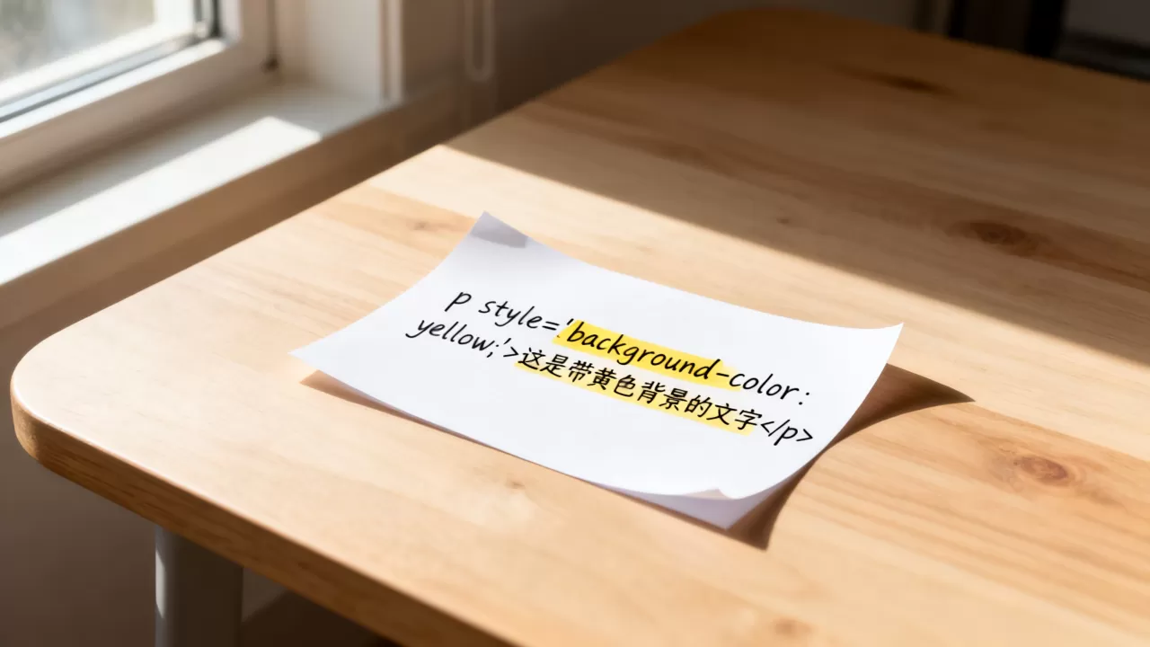 html字体怎么加背景色?html文字背景颜色代码 html字体怎么加背景色?html文字背景颜色代码