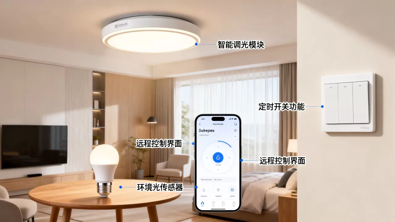 AIoT照明数字化解方案是什么?智能家居照明系统怎么搭建 AIoT照明数字化解方案是什么?智能家居照明系统怎么搭建