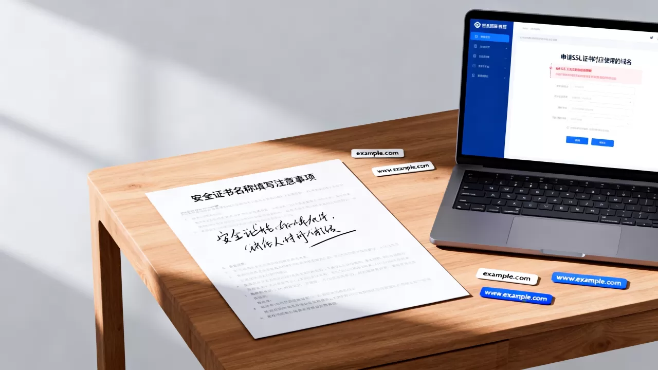安全证书名称填什么?申请SSL证书时应该使用哪个域名 安全证书名称填什么?申请SSL证书时应该使用哪个域名