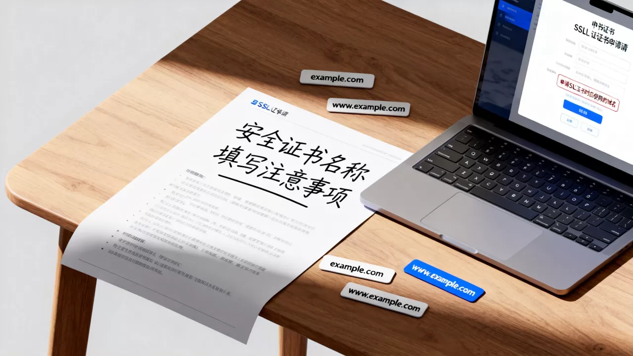安全证书名称填什么?申请SSL证书时应该使用哪个域名 安全证书名称填什么?申请SSL证书时应该使用哪个域名