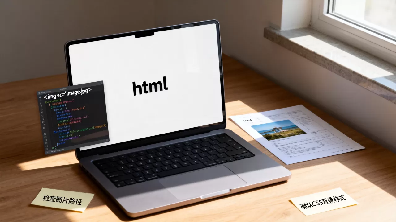 html图片变白怎么办？html图片显示为白色背景怎么解决