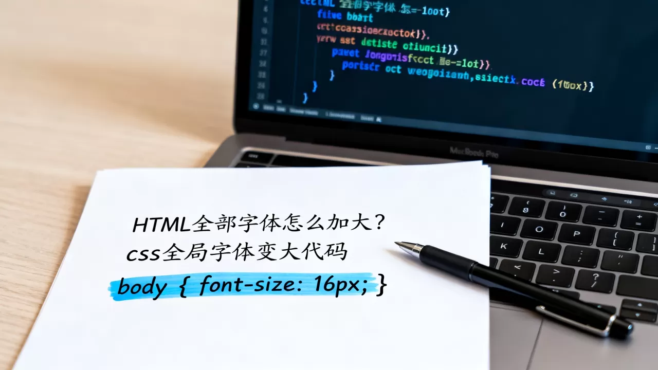 HTML全部字体怎么加大?css全局字体变大代码 HTML全部字体怎么加大?css全局字体变大代码