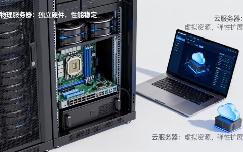 个人和企业如何选择服务器？云服务器和物理服务器有什么区别