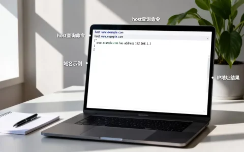 host查询某域名ip怎么查？如何查询域名对应的IP地址