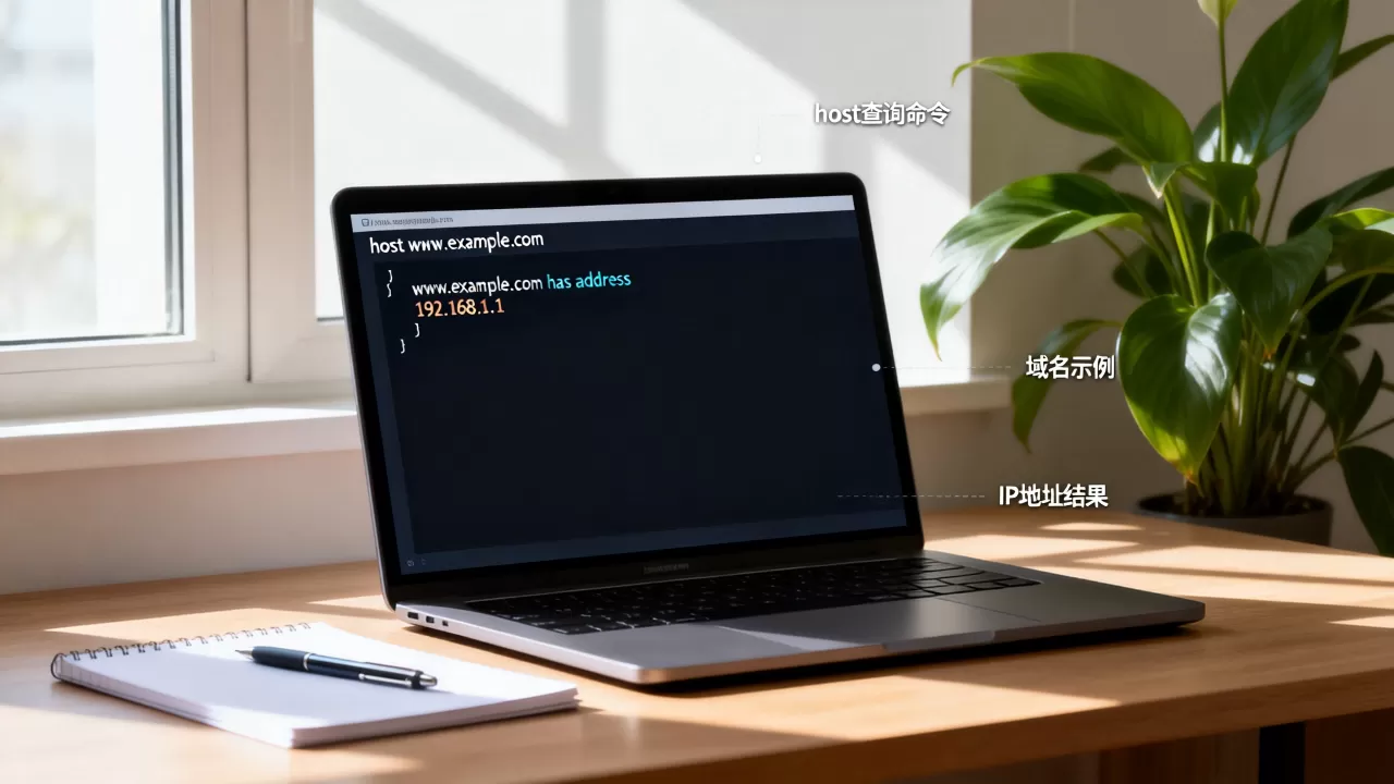 host查询某域名ip怎么查?如何查询域名对应的IP地址 host查询某域名ip怎么查?如何查询域名对应的IP地址