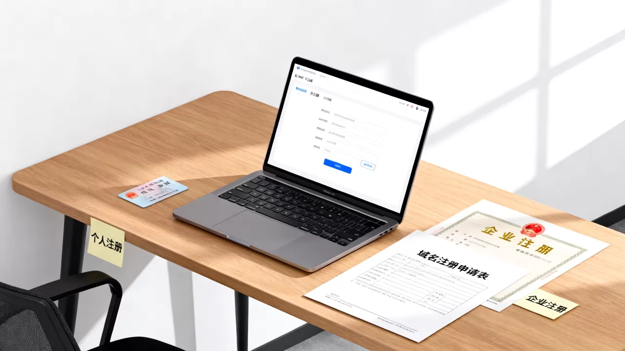 个人和企业注册域名有什么区别？个人注册域名需要身份证吗