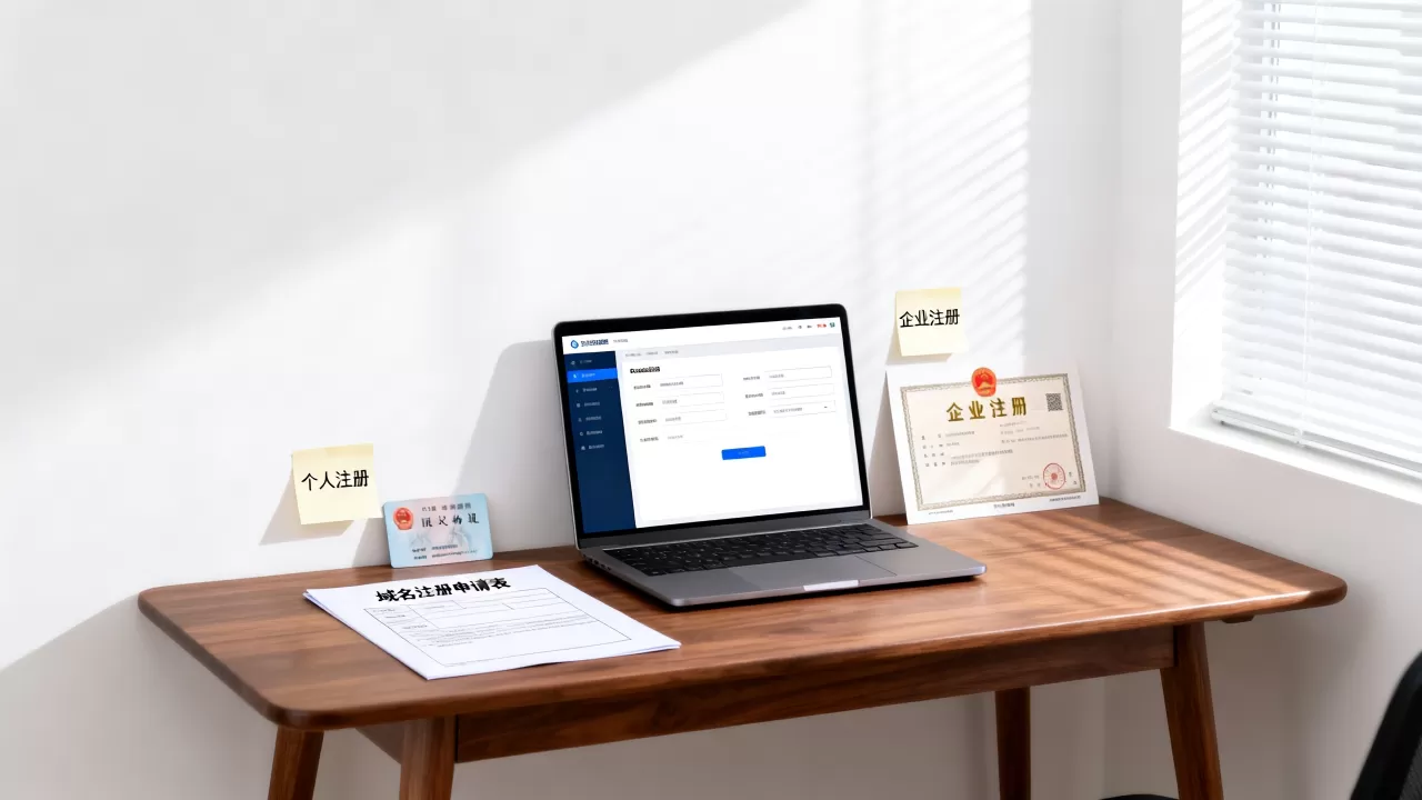 个人和企业注册域名有什么区别？个人注册域名需要身份证吗