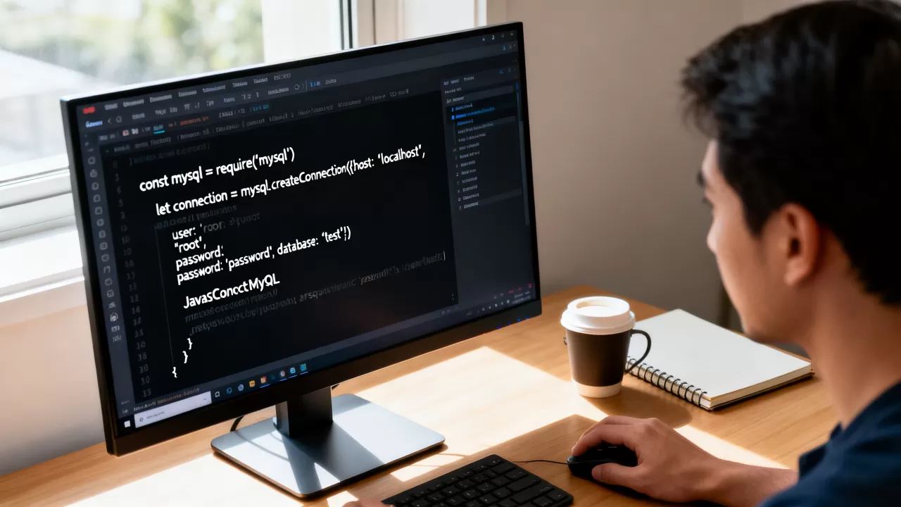 HTML中JS能连数据库吗?前端JavaScript连接MySQL教程 HTML中JS能连数据库吗?前端JavaScript连接MySQL教程