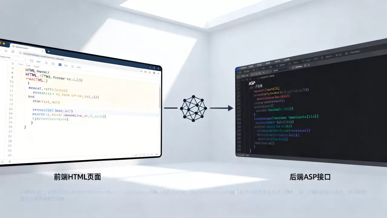 HTML页面如何加载ASP文件?前端调用后端接口方法 HTML页面如何加载ASP文件?前端调用后端接口方法