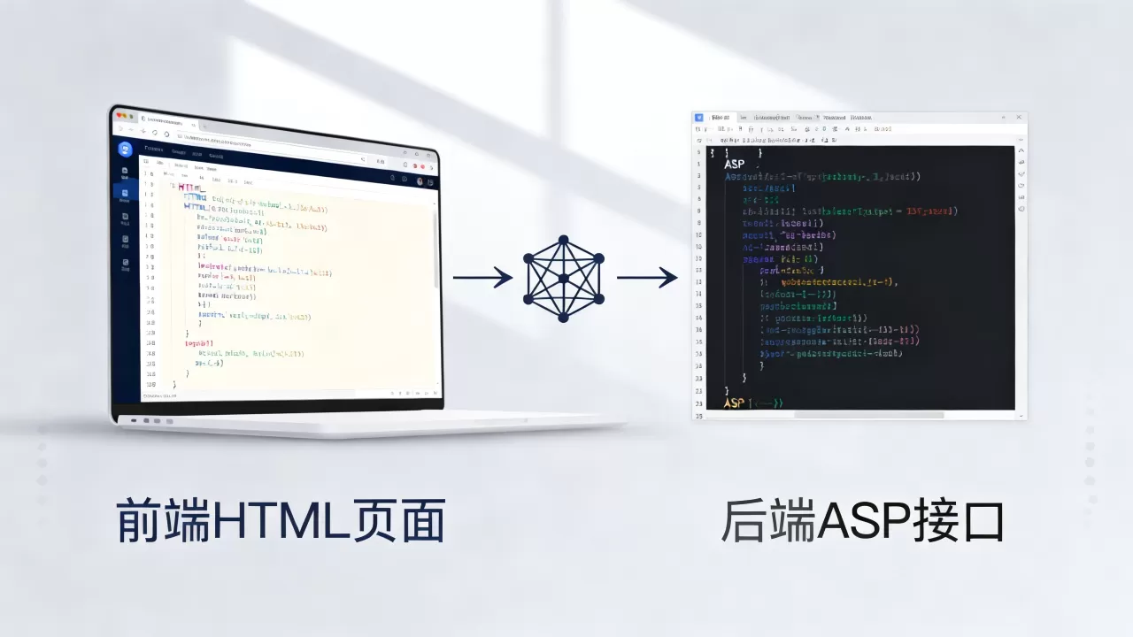 HTML页面如何加载ASP文件?前端调用后端接口方法 HTML页面如何加载ASP文件?前端调用后端接口方法