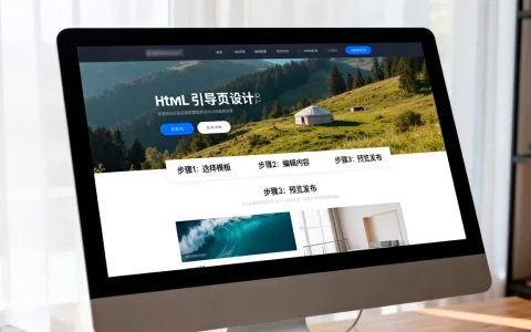 html网站引导页怎么做？html网站引导页模板