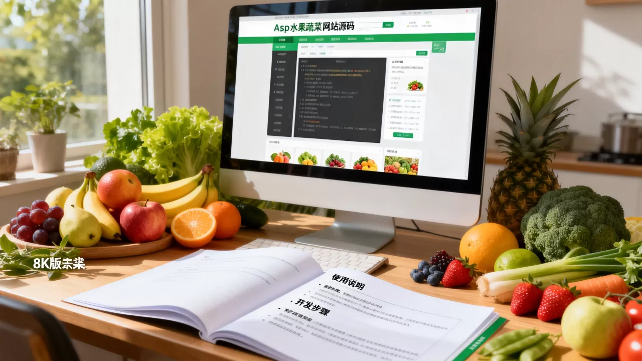 asp水果蔬菜网站源码怎么用？asp网站开发源码下载
