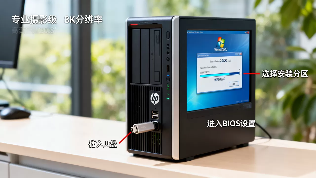 hp服务器2008怎么u盘安装?win2008r2系统安装教程 hp服务器2008怎么u盘安装?win2008r2系统安装教程