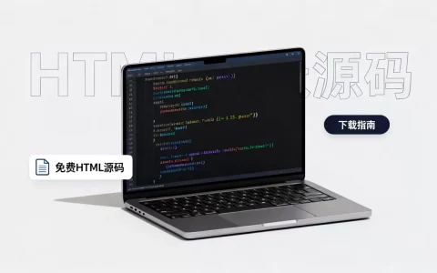 哪里可以免费下载HTML网站源码？html免费网站源码下载