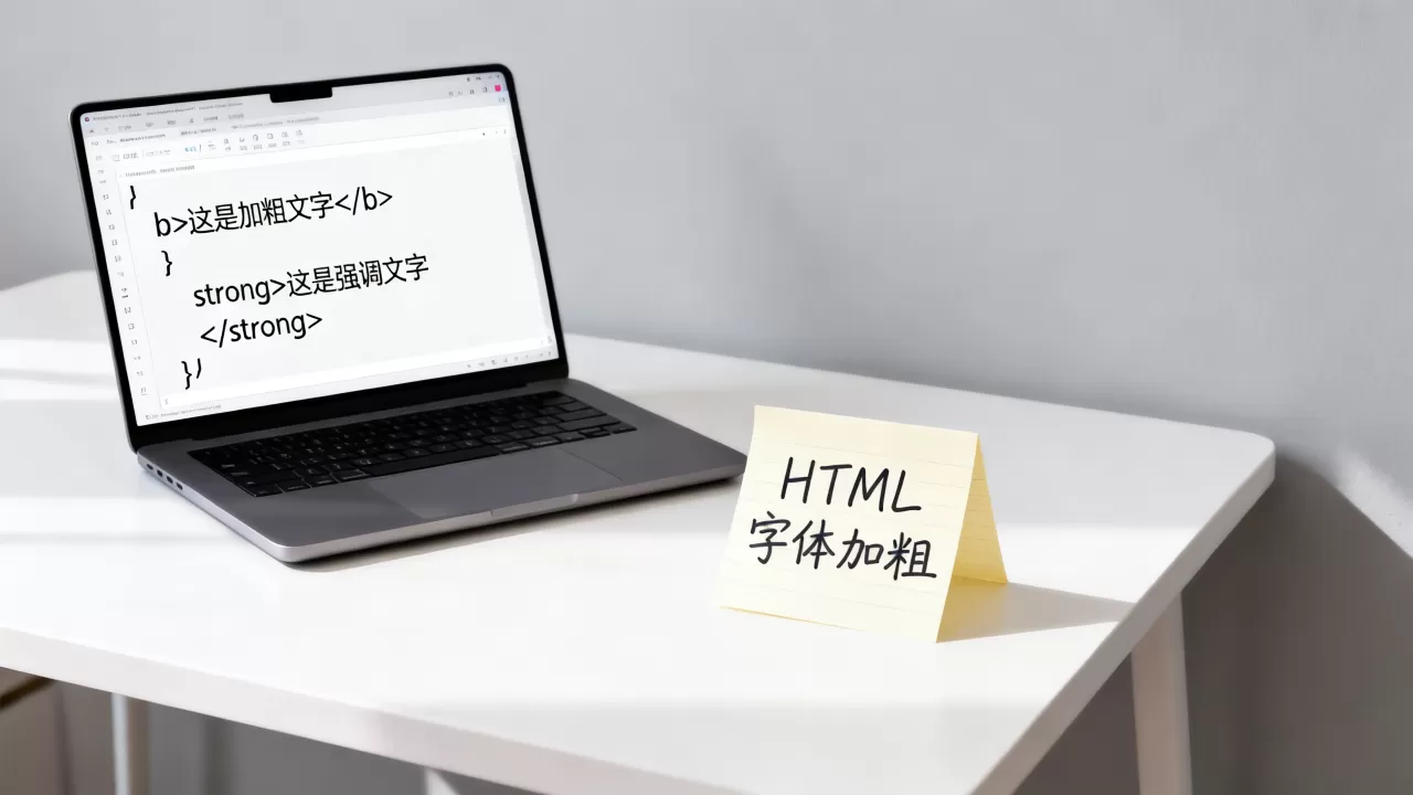 HTML字体加粗怎么做?网页代码加粗标签怎么使用 HTML字体加粗怎么做?网页代码加粗标签怎么使用