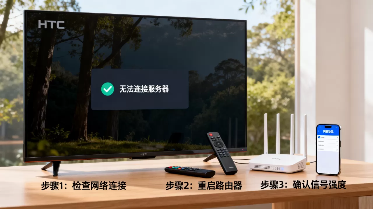 HTC电视无法从服务器获取数据怎么办?电视连不上服务器怎么解决 HTC电视无法从服务器获取数据怎么办?电视连不上服务器怎么解决