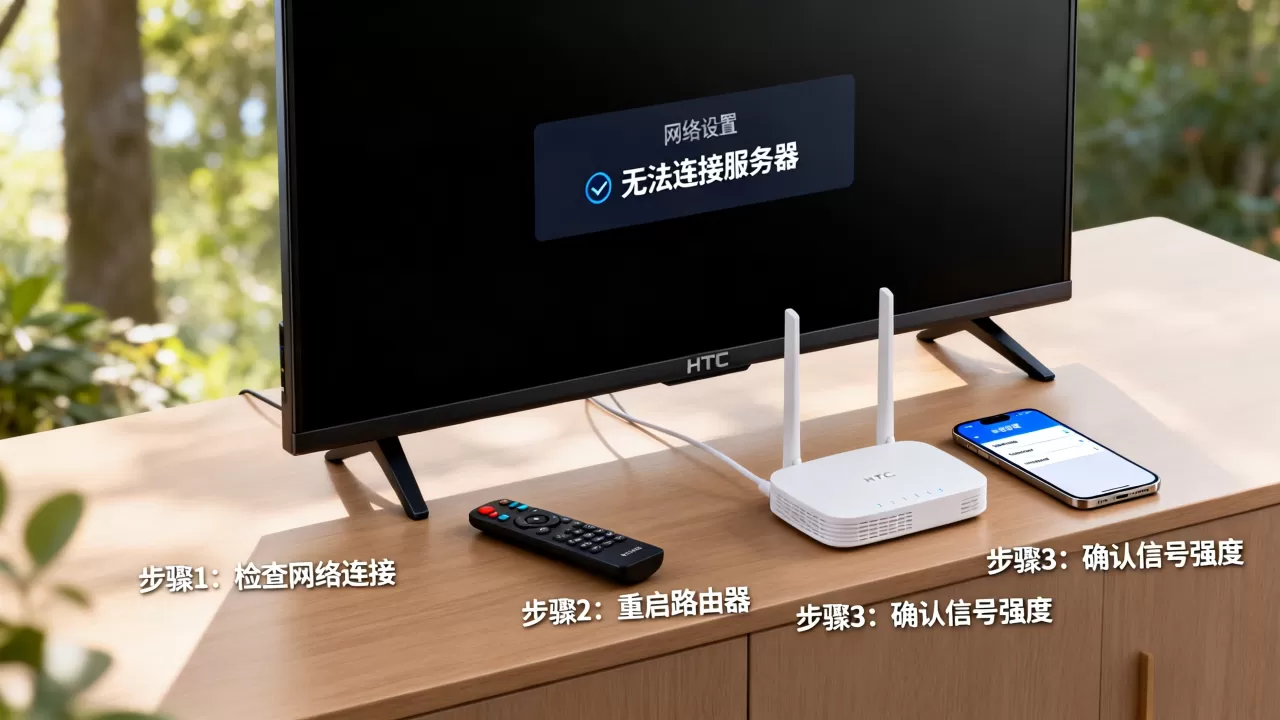 HTC电视无法从服务器获取数据怎么办?电视连不上服务器怎么解决 HTC电视无法从服务器获取数据怎么办?电视连不上服务器怎么解决