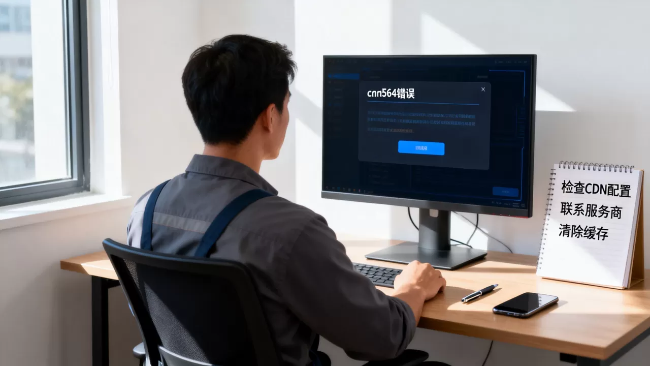 遇到cdn564错误怎么办？cdn564错误怎么解决