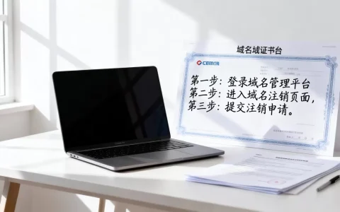 个人名义域名辞职了怎么办？域名注销流程及注意事项