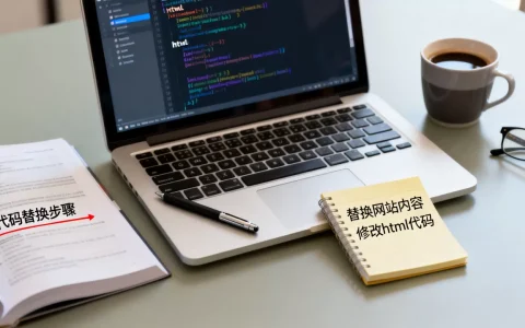 html文件怎么替换网站内容？修改html文件代码的方法