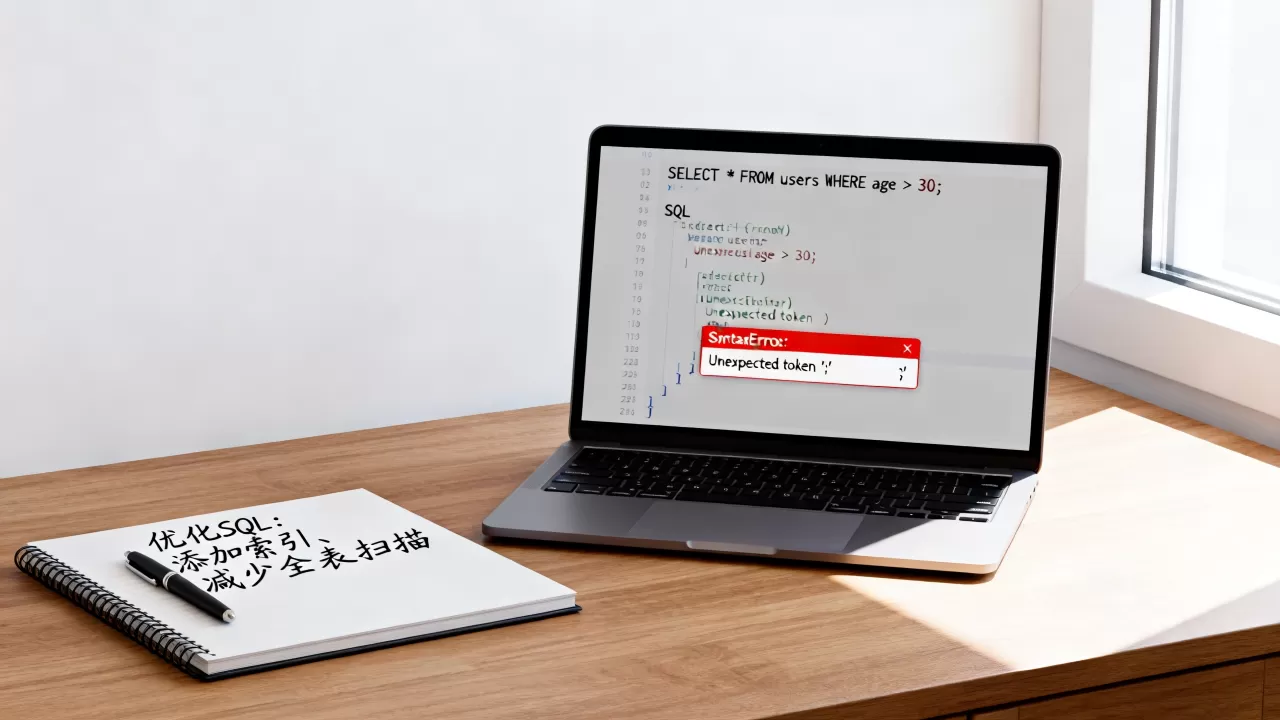 SQL语句查询出错怎么办？如何优化SQL语句提升效率