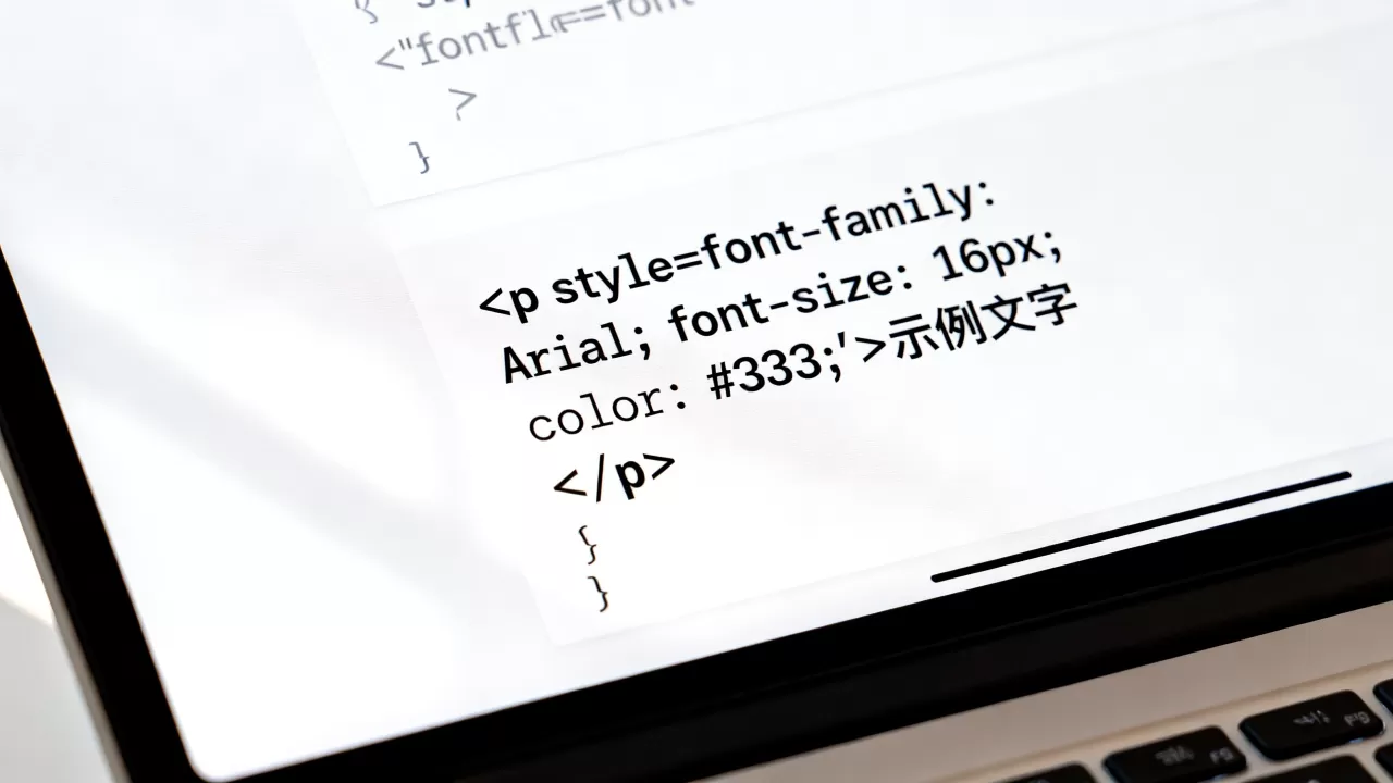 html加字体效果图怎么做？网页字体样式代码怎么设置