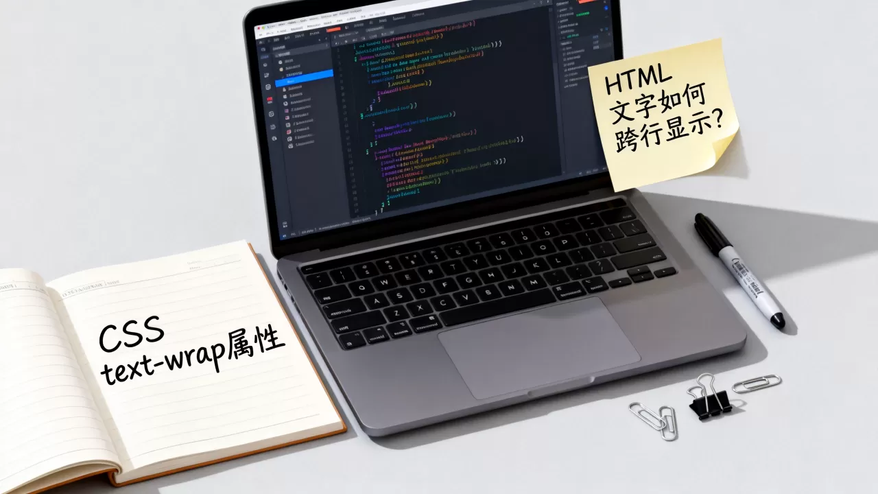 HTML文字如何跨行显示？CSS text-wrap属性详解