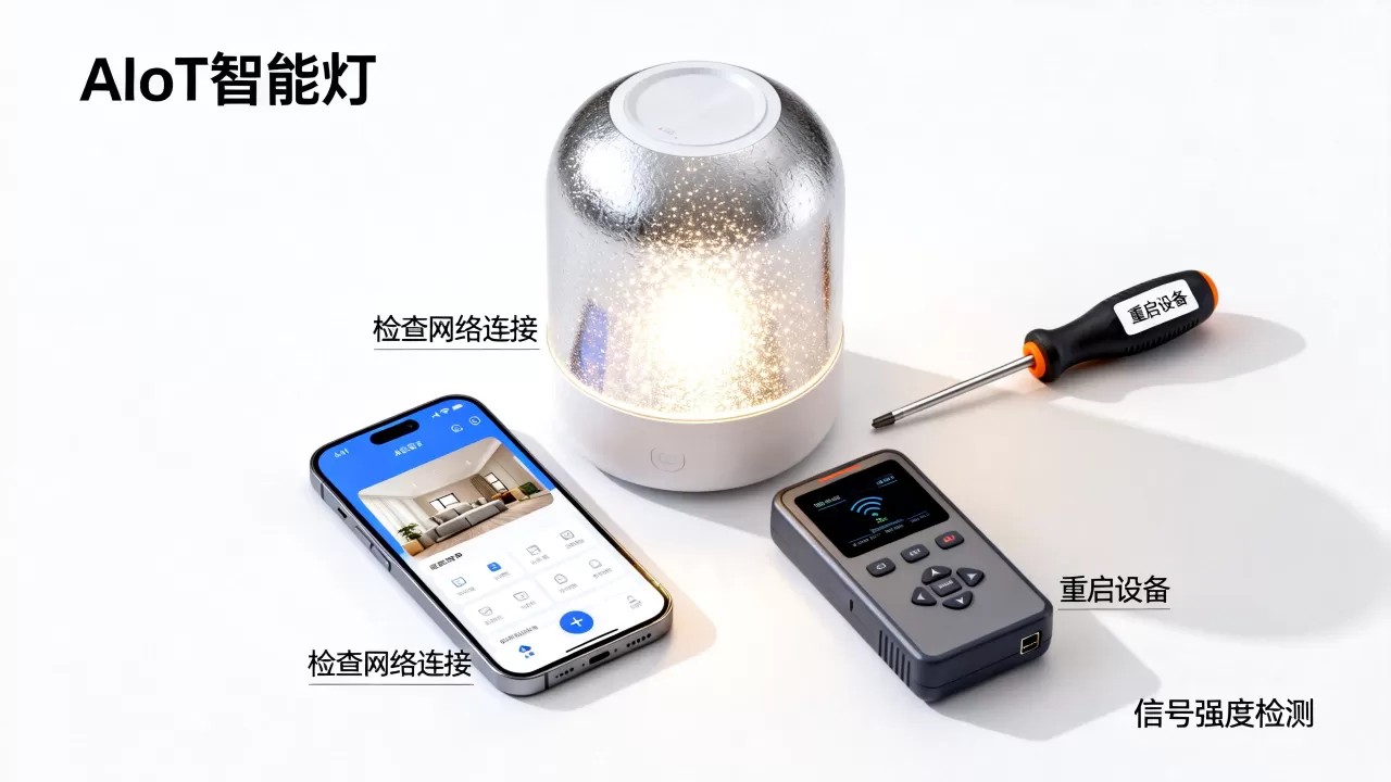 AIoT灯为何闪烁不停?智能家居设备故障排查方法 AIoT灯为何闪烁不停?智能家居设备故障排查方法