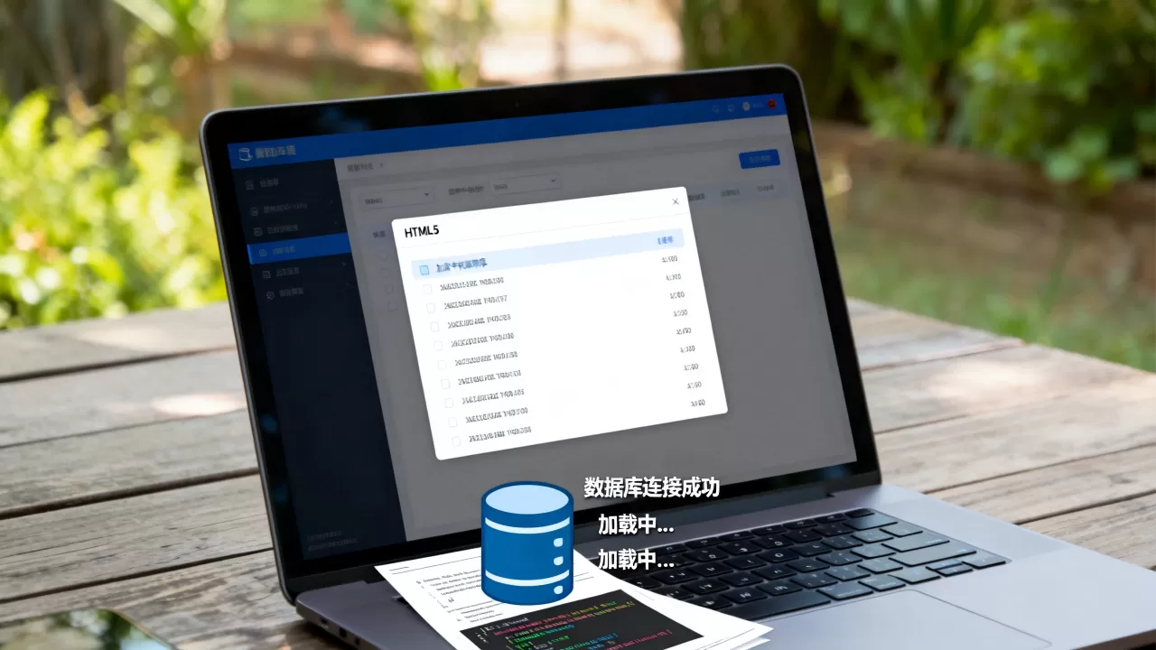 html5下拉框加载数据库