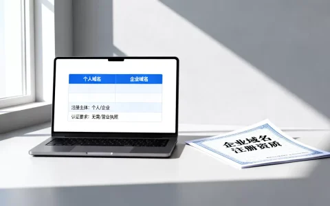个人域名与企业域名有什么区别？企业域名注册需要什么资质