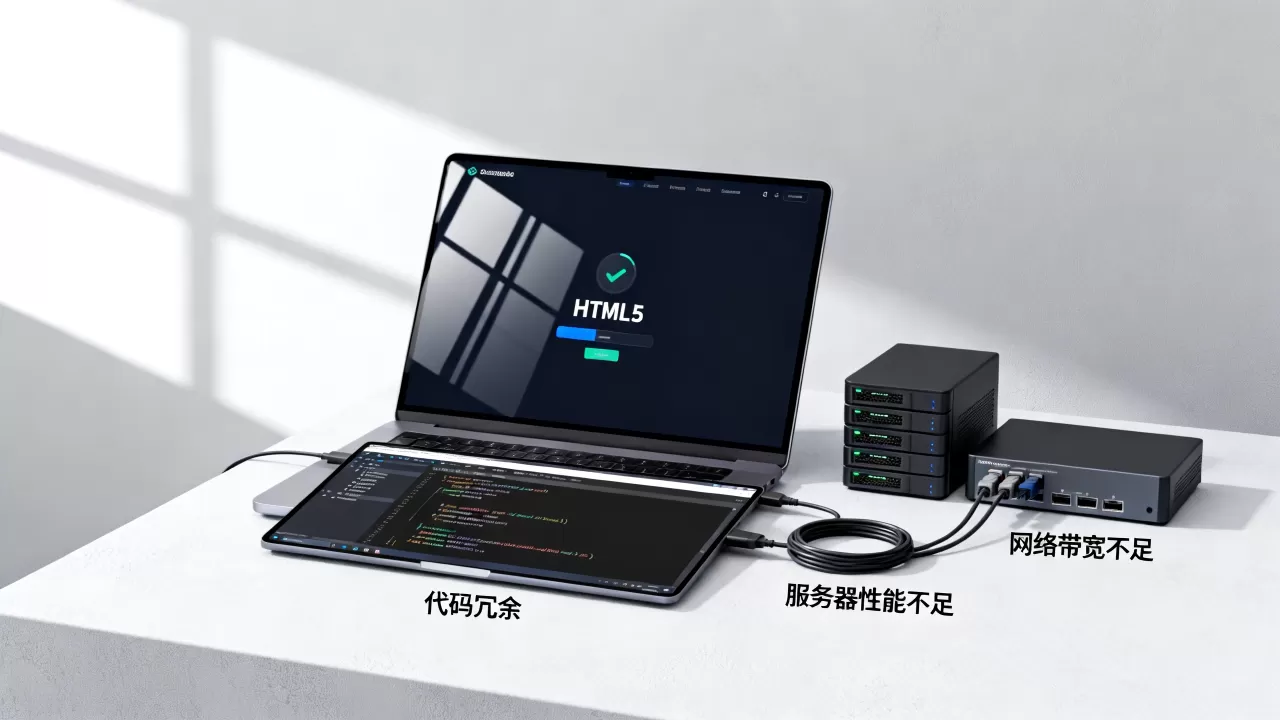HTML5网站打开速度慢怎么办?导致网站加载缓慢的原因 HTML5网站打开速度慢怎么办?导致网站加载缓慢的原因