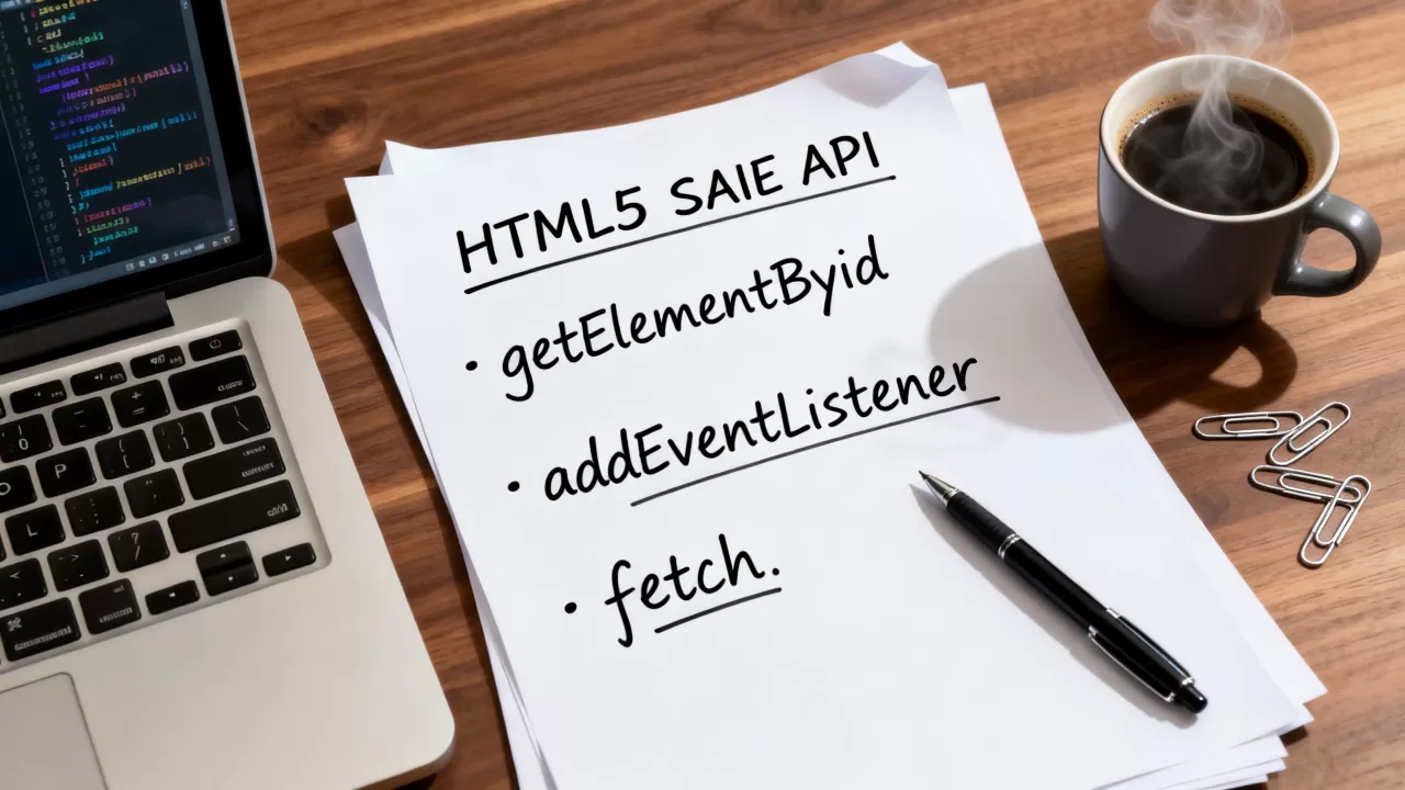 html5的api函数