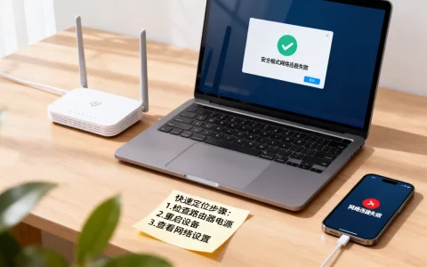 安全模式怎么网络连接失败？网络连接失败时怎么快速定位