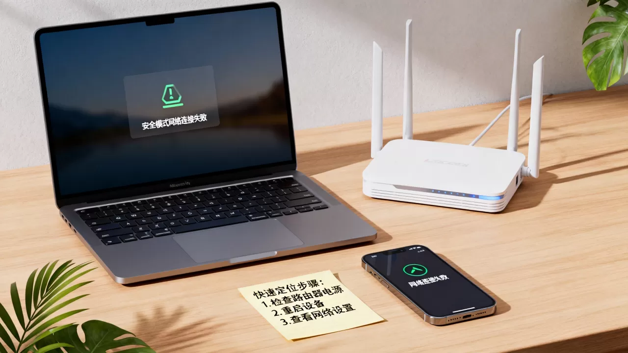 安全模式怎么网络连接失败?网络连接失败时怎么快速定位 安全模式怎么网络连接失败?网络连接失败时怎么快速定位