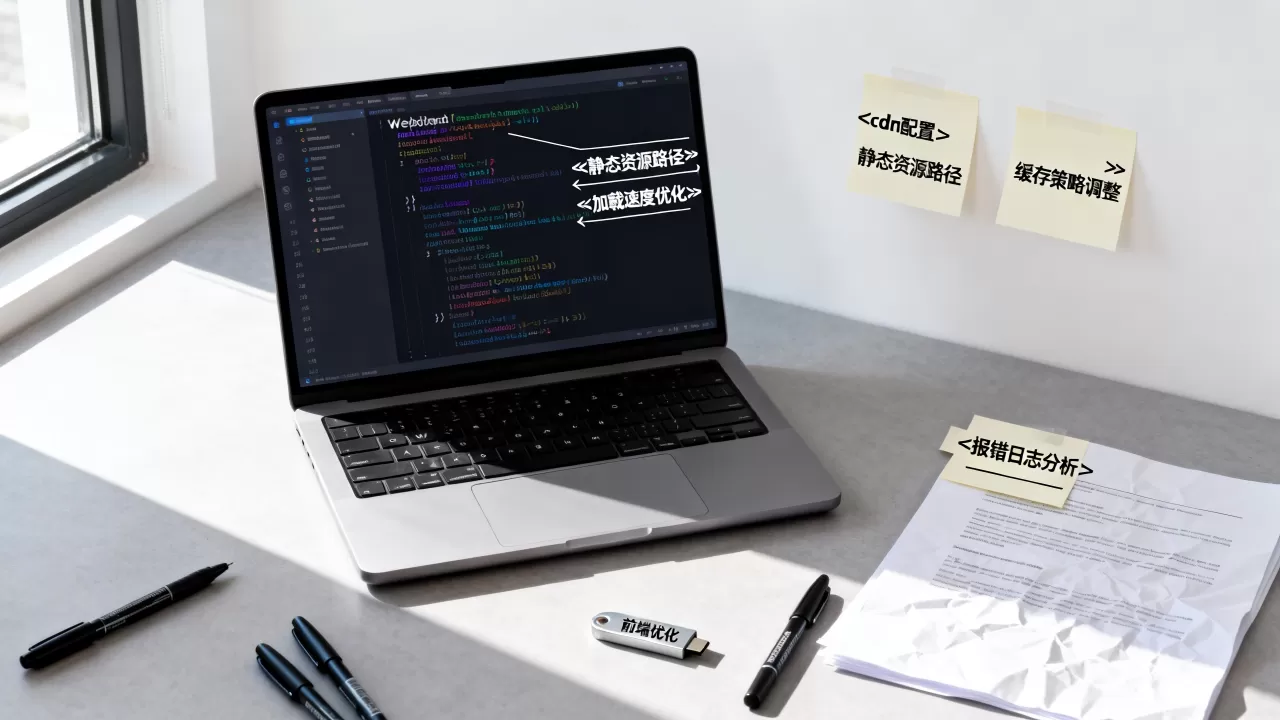 webpack静态资源cdn配置报错怎么办？如何优化前端加载速度