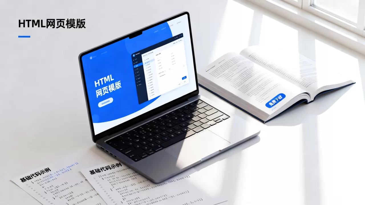 HTML网页模版怎么做？免费html网页模版下载