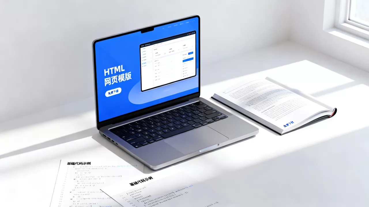 HTML网页模版怎么做？免费html网页模版下载