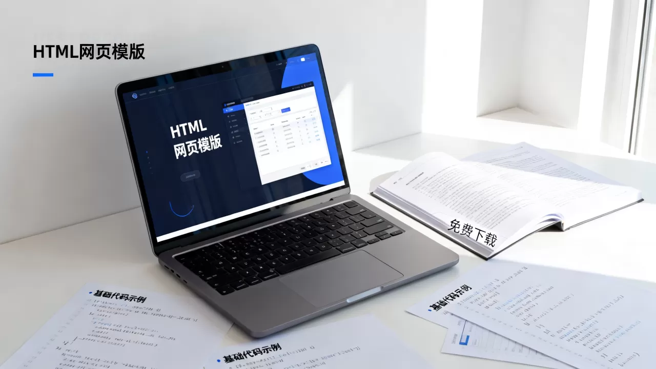 HTML网页模版怎么做？免费html网页模版下载