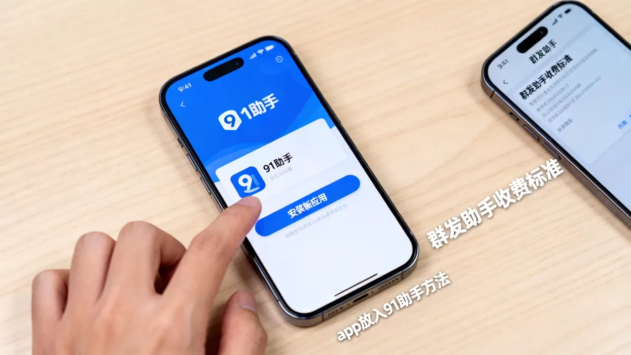 app怎么放入91助手?群发助手如何收费 app怎么放入91助手?群发助手如何收费