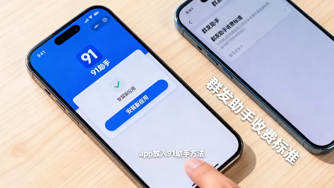 app怎么放入91助手?群发助手如何收费 app怎么放入91助手?群发助手如何收费