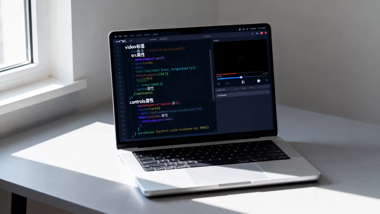 HTML中如何播放视频？html5 video标签属性